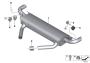Image of Rear muffler with exhaust flap image for your 2011 BMW M3   