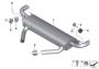 Image of Rear muffler with exhaust flap image for your 2011 BMW 323i   