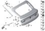 Image of Left trunk lid hinge image for your BMW