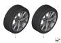Image of RDC wheel & tire set winter Ferricgrey. 225/50R17 98H image for your BMW 330iX  