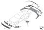 Image of Trim cover, tow fitting, rear. CFK image for your 2006 BMW 530i   
