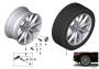 Image of Disc wheel, light alloy, Reflexsilber. 9JX19 ET:38 image for your 2019 BMW X5  40iX 