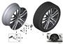 Image of Disc wheel light alloy jet bl.sol.paint. 10,5JX22 ET:43 image for your 2019 BMW X5   