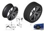 Image of Disc wheel light alloy jet bl.sol.paint. 8,5JX19 ET:40 image for your 2017 BMW 230iX   