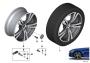 Image of Disk wheel light alloy Orbit gray matt. 8JX19 ET:27 image for your BMW