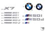 Image of Label. X7 image for your BMW