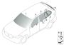 Image of Sound insulation windshield - windscreen. L=1465MM image for your BMW