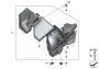 Image of Intake muffler image for your 2017 BMW 650iX   