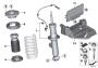 Strut, rear / VDC / control module (2/2)