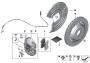 Image of Brake disc, ventilated, right. 380X28 image for your BMW