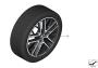 Image of RDC tire/wheel set, summer, black matt. 235/35R19 91Y image for your 2004 BMW X5   