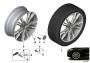 Image of Disc wheel light alloy cerium grey. 8JX20 ET:50 image for your 2011 BMW X3   