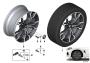 Image of Disc wheel light alloy jet bl.sol.paint. 9,5JX21 ET31 image for your BMW X3  