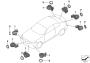 Image of Ultrasonic sensor, color code image for your 1999 BMW 750iL   