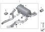 Image of Muffler system. M PERFORMANCE image for your 2018 BMW X1   