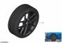 Image of TPM wheel with tire winter black matte. 225/40R18 92V image for your BMW M240iX  