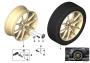Image of Disc wheel light alloy Frozen Gold. 10JX19 ET:40 image for your BMW