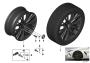 Image of Disk wheel, light-alloy, black matt. 8JX19 ET:30 image for your 2013 BMW 328xi   