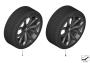 Image of TPM tire & wheel winter black. 245/45R20 103V image for your BMW