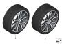 Image of TPM wheel&tire winter orbit grey. 245/45R20 103V image for your 2018 BMW X3   