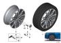 Image of Disk wheel, light alloy, in Orbitgrey. 8JX19 ET:47 image for your 2019 BMW X3   