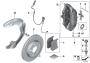 Image of Repair kit, brake pads asbestos-free image for your 2018 BMW X3   