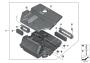 Image of Set, air filter insert image for your BMW 640iX  