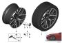 Image of Disc wheel light alloy jet bl.sol.paint. 9,5JX20 ET:28 image for your 2016 BMW M5   