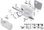 Surface-mounted parts, door panel, front (6/7)