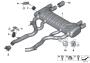 Image of Rear muffler with exhaust flap image for your BMW M6  