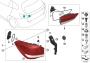 Image of Tail light side panel LED left image for your 2007 BMW M6   