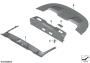 Image of Cover for rollover protection bar, left. NACHTBLAU image for your 2020 BMW 840i   