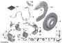 Image of Repair kit, brake pads asbestos-free image for your 2018 BMW 650iX   