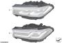 Image of Headlight, LED, AHL, left. LHD / US image for your BMW 750i  