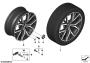 Image of Disc wheel light alloy jet bl.sol.paint. 8JX19 ET:30 image for your BMW 750i  