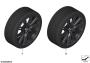 Image of TPM wheel with tire winter black matte. 275/35R19 100V image for your 1995 BMW