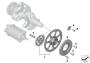 Starter motor release, reduction gear (3/3)