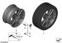 Image of Disk wheel, light alloy, in Orbitgrey. 10,5JX19 ET:20 image for your 1996 BMW 328i   