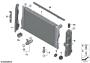 Mounting parts F radiator (2/2)