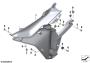 Inner section, fairing side panel (2/2)