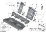 Seat, rear, seat frame (3/3)