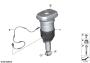 Image of Air spring strut, rear left image for your 1988 BMW M6   