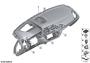 Image of Dashboard Sensatec Head-Up Display. SCHWARZ/SCHWARZ image for your BMW X3  30iX
