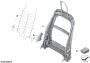 Image of Backrest frame, electrical image for your 2006 BMW M6   