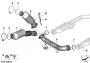 Image of Holder catalytic converter near engine image for your 2014 BMW M6   