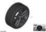 Image of TPM winter wheel with tire gunmetal gray. 245/45R18 100H image for your 2017 BMW 230i   