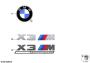 Image of Label. X3 M COMPETION image for your BMW