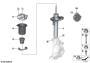 Image of Spring strut front right image for your BMW M6  