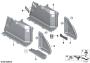 Image of Cover for cargo, right. CANBERRABEIGE image for your 2019 BMW 530dX   