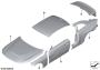 Image of Aluminium engine hood image for your 2023 BMW 530e Sedan  